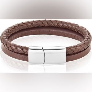 UNISEX LEATHER BRACELETE